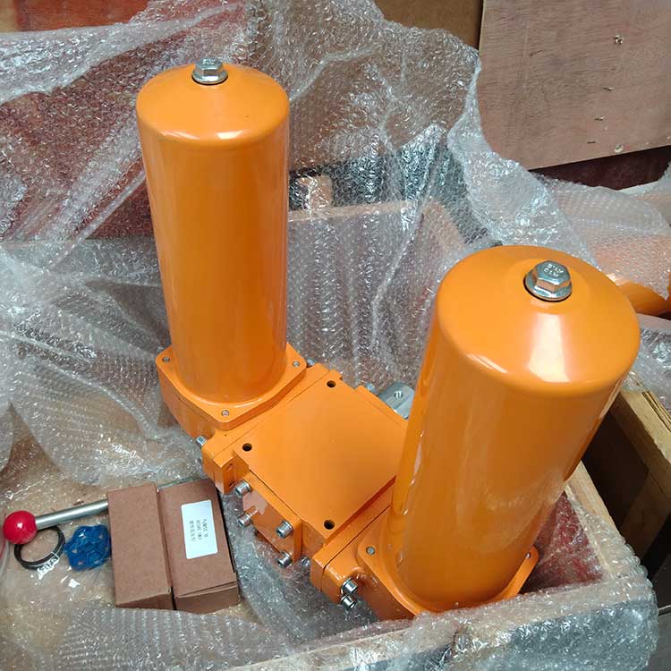 華豫供應(yīng)KF-200A*80D/M油液除雜雙筒油過濾器
