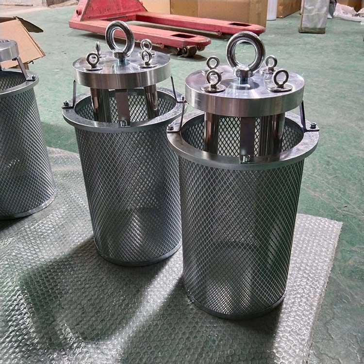 華豫生產(chǎn)供應(yīng)磁性過(guò)濾器用帶磁棒濾芯不銹鋼網(wǎng)